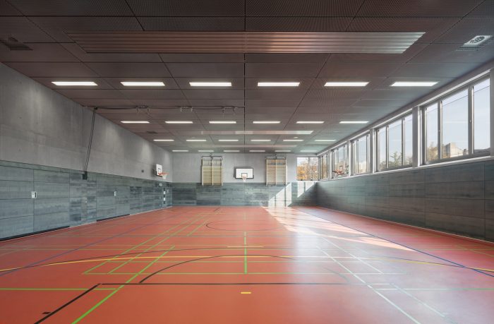 DEU, Köln 10/2019, Chestnutt Niess Architekten, Erweiterungsbau Genoveva- Gymnasium, Köln Bildtechnik: Digital-KB